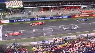 F1 Michael Schumacher, start in australian gp 2003