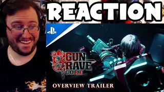 Gor's "Gungrave G.O.R.E" Overview Gameplay Trailer REACTION