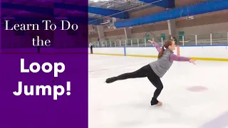 How To Do The Loop Jump In Figure Skates! - Rittberger Jump Tutorial