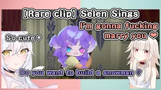 Rare clip of cute Selen singing, Mitwun wants to marry cute Selen【Selen Tatsuki | NijisanjiEN】