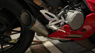Ducati Panigale V2 , SC Project sound test .