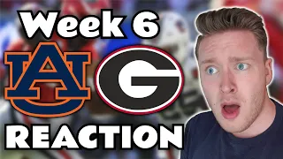 Swedish Soccer Fan Reaction to Georgia vs Auburn Highlights | College Football Week 6 2022