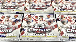 NEW RELEASE!  2021 TOPPS CHROME UPDATE MEGA BOXES FROM TARGET!