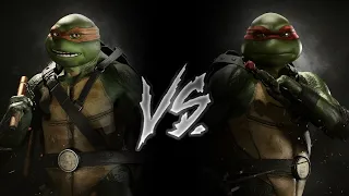 Injustice 2 - Michelangelo Vs. Raphael (VERY HARD)