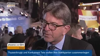 Wahlkampfabschluss von CDU/CSU: Wolfram Weimer gibt Interview am 22.09.2017