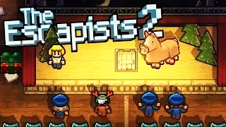 ESCAPING the CHRISTMAS NIGHTMARE! - The Escapists 2 Gameplay