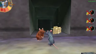 Ratatouille PSP Story Part 17 | Rooftop Level : Just a Rat and a Cage