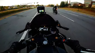 First Ride On A Yamaha R7!