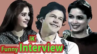 Imran Khan's very funny interview  | Interview with Anitha | Interview with Babra Sharif