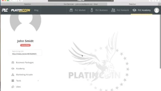 РЕГИСТРАЦИЯ Платинкоин PlatinCoin PLC group