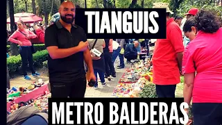 ASI ES EL TIANGUIS DE LA ESTACION METRO BALDERAS CDMX SALIERON MUCHOS BOOTLEGS MEXICANOS JUGUETES