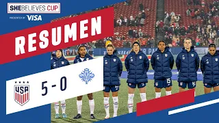 USWNT vs. Islandia: 1:00 Resumen - 23-02-2022