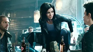 Battle Angel: la última guerrera (2019) Pelea en el bar (Español Latino)