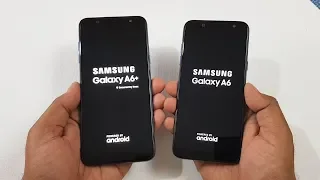 Samsung Galaxy A6+ vs Samsung Galaxy A6 Speed Test !!