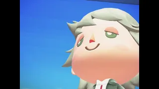 That one Nagito edit but I recreated it in Animal Crossing: New Horizons.