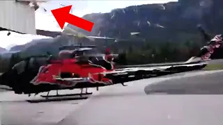 Red Bull Helicopter CRASHES Into Building - Daily dose of aviation