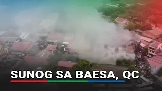 Sunog sumiklab sa Baesa, QC | ABS-CBN News