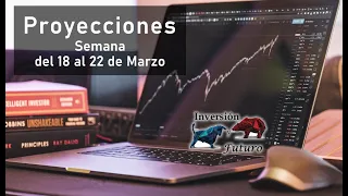 Proyección semana del 18 al 22 de marzo del 2024 -- VIX, SP500 - Petróleo - Oro - EUR/USD -BTC 😉📉📈