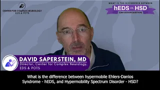 What is the Difference Between hEDS & HSD by Dr. David Saperstein