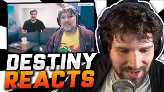 "This is the worst argument ever..." - Destiny Reacts to Peter Coffin