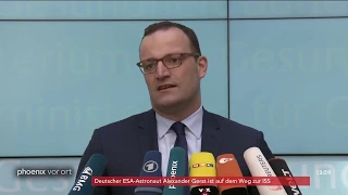 Entlastung für Versicherte: Gesundheitsminister Jens Spahn stellt neues Gesetz vor am 06.06.2018