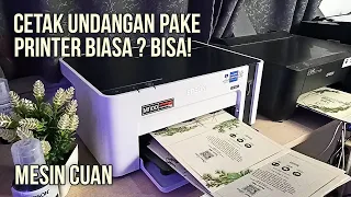 Cetak Blanko Undangan dengan Epson M1100 | Cepat!