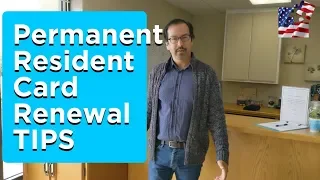 Permanent Resident Card Renewal Tips