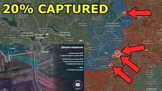 20% Captured As Russian & Former Wagner Soldiers Storm Avdiivka From ALL Directions