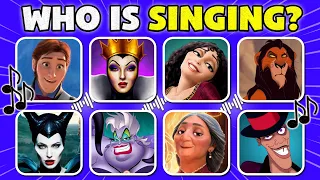Guess Who's SINGING but in DISNEY VILLAIN Song Edition | Dr Facilier, Ursula, The Evil Queen, Hans