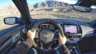 2022 Cadillac CT5-V Blackwing Manual POV Test Drive (3D Audio)(ASMR)