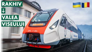 UA-RO I First train on restored railway line Rakhiv - Valea Vișeului