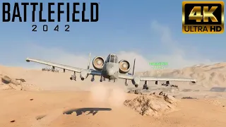 47-0 | A10 Jet Gameplay - BF2042 [4K ULTRA]