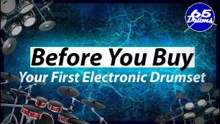 What You Should Know Before Buying Your First Electronic Drumset