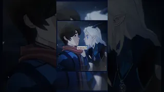 Rayllum throughout the seasons || #thedragonprince #rayla #callum #rayllum #edit #shorts #fyp