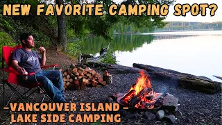 Discovering New Camp Sites - Vancouver Island Lake Side Camping