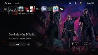 Devil May Cry 5 PS5 Backwards Compatibility Boot Time and Gameplay Performance Test (PS4 version)