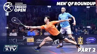 Squash: El Gouna International 2019 - Men's QF Round Up [P2]