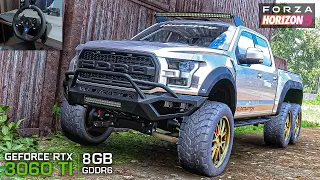 Hennessey VelociRaptor | Forza Horizon 5 | Steering Wheel Gameplay