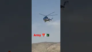 Pak Army status | Me Waris Auo GA | Helicopter | #pakarmy #armysong  #shorts #short #helicopter