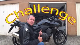 Челендж с монетой и двигателем мотоцикла. Honda CBF1000FA SC64 Challenge