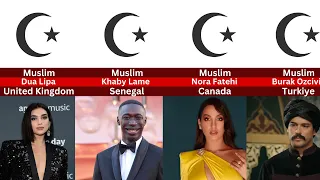 Top 60 Muslim Celebrities 2023 | Muslim Religion |