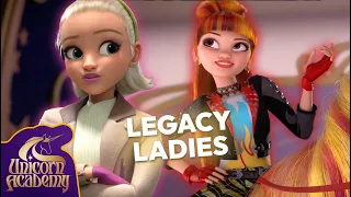 The Secrets of the Legacy Ladies 👀🤫 | Unicorn Academy Shorts | Cartoons for Kids