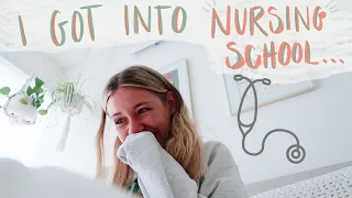 My *RAW* Journey Getting into Nursing School ft. tears & reactions