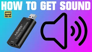 HOW TO GET SOUND FROM CHEAP HDMI CAPTURE CARD / $15 DOLLAR CAPTURE CARD!!!