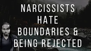 Narcissists hate boundaries and Narcissistic people hate when you tell them "No" or reject them