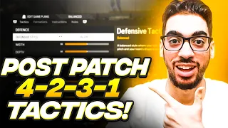 *BEFORE PATCH* BEST META 4231 FORMATION & CUSTOM TACTICS | FC 24 Ultimate Team