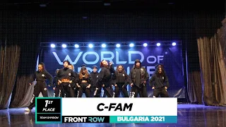 C-FAM | 1st Place Team| Winner Circle | World of Dance Bulgaria 2021 | #WODBG1
