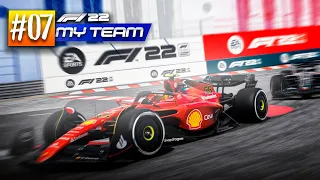 F1 2022 - MY TEAM - GP DE MÔNACO 50% - A MELHOR ESTRATÉGIA É MELHORAR O CARRO! - EP 007