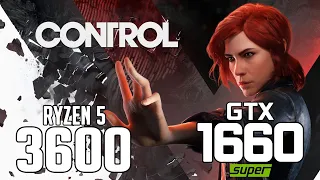 Control on Ryzen 5 3600 + GTX 1660 SUPER 1080p, 1440p benchmarks!