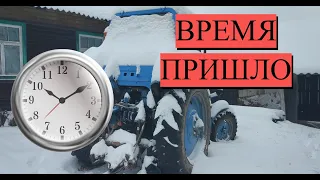 Повторная протяжка болтов ГБЦ на МТЗ-80 после замены прокладки ГБЦ. Откладывать больше нельзя.